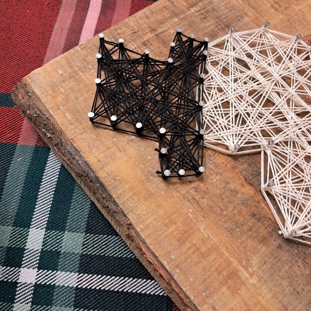 Snowman String Art - Picture 2 of 2